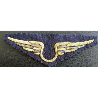 Insigne tissu de l'armée de l'air personnel non navigant en cannetille