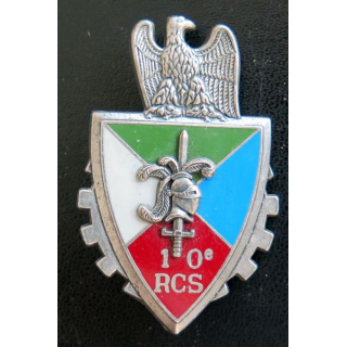 10° RCS : 10° régiment de commandement et de soutien de fabrication DELSART G. 2580 en relief
