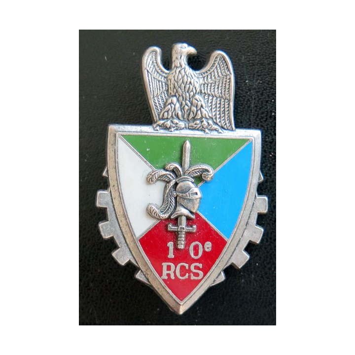 10° RCS : 10° régiment de commandement et de soutien de fabrication DELSART G. 2580 en relief
