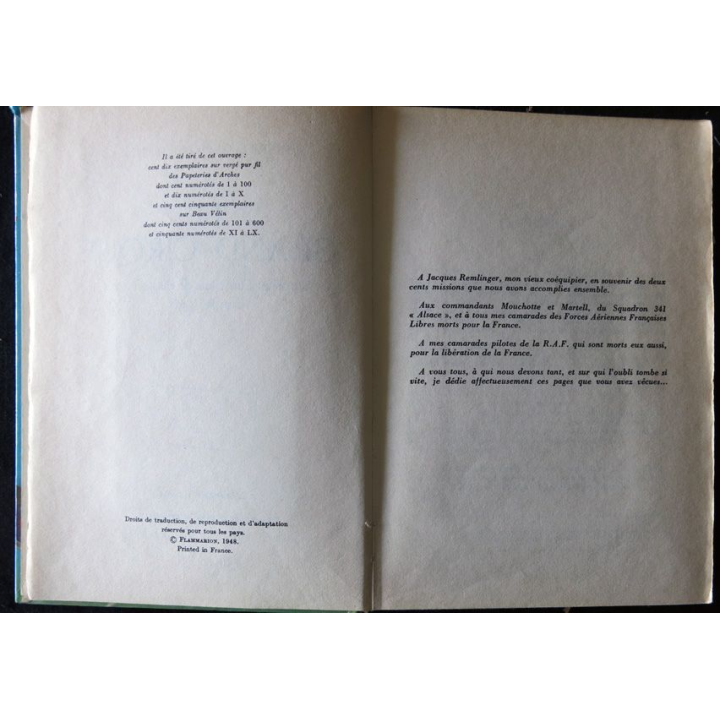 Le grand cirque de Clostermann aux Editions Flammarion 1969