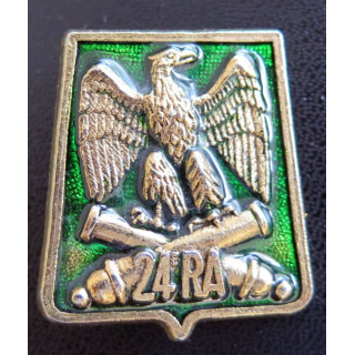 24° RA : 24° régiment d'artillerie de fabrication Ballard G. 2920 finition vert translucide