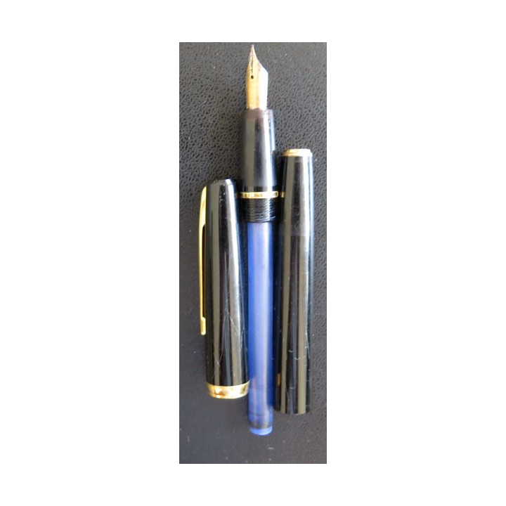stylo Waterman France collector plume dorée