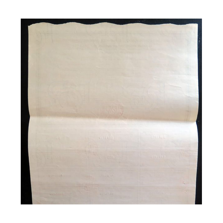 Obligation du conseil de la dette publique répartie de l'ancien empire ottoman de 500 francs 1933