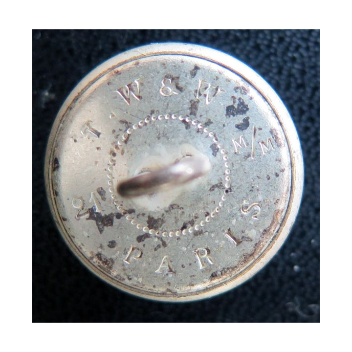 Lot de 9 boutons de la police de la Côte d'Ivoire