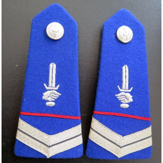Paire d'épaulette de policier ivoirien (sergent police Côte d'Ivoire)