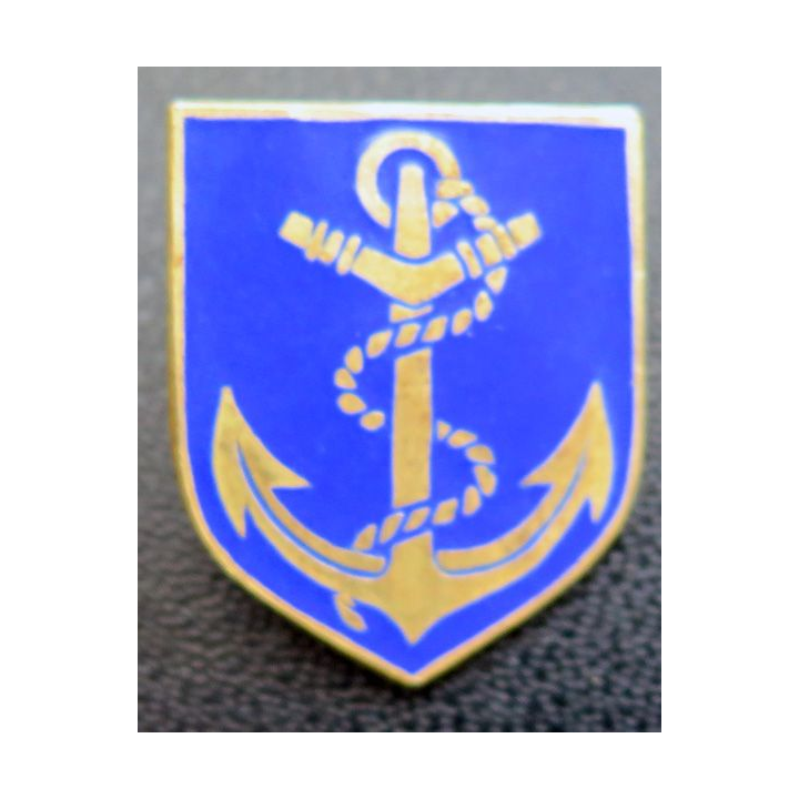 ECU de Gendarmerie : Écu de la gendarmerie d'Outre mer lisse en émail doré
