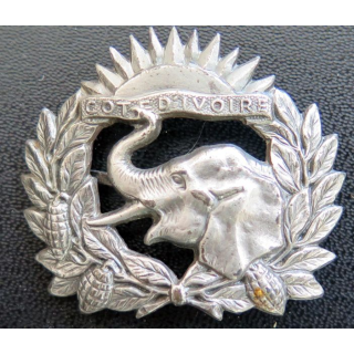 Insigne de béret ou casquette de la police de Côte d'Ivoire 