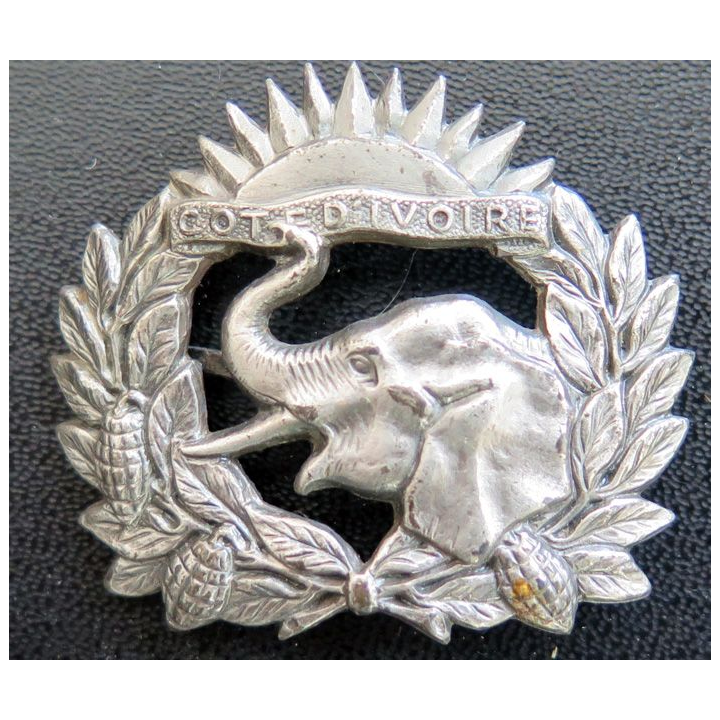 Insigne de béret ou casquette de la police de Côte d'Ivoire 
