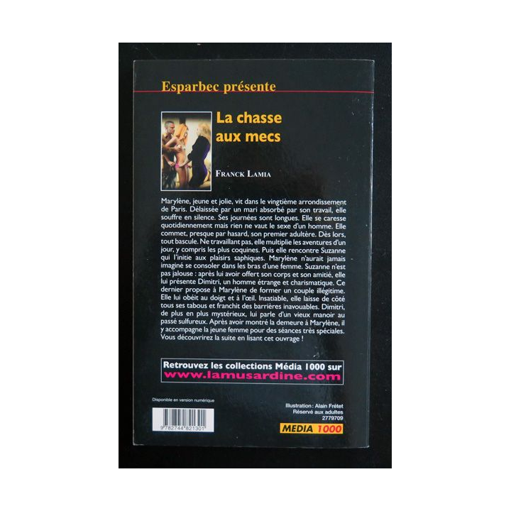 La Chasse aux mecs de Franck Lamia  collection Les Interdits