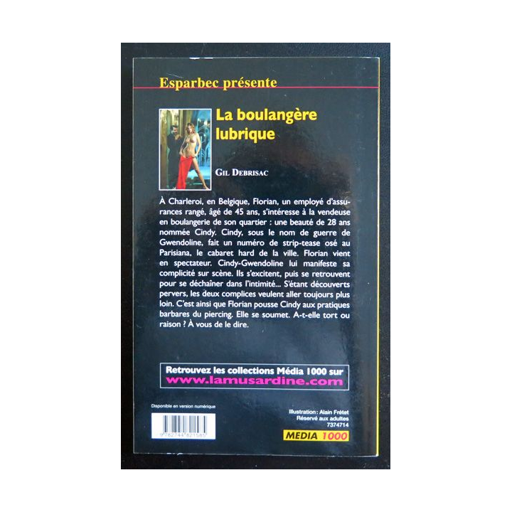 La boulangère lubrique de Gil de Brisac collection Les Interdits