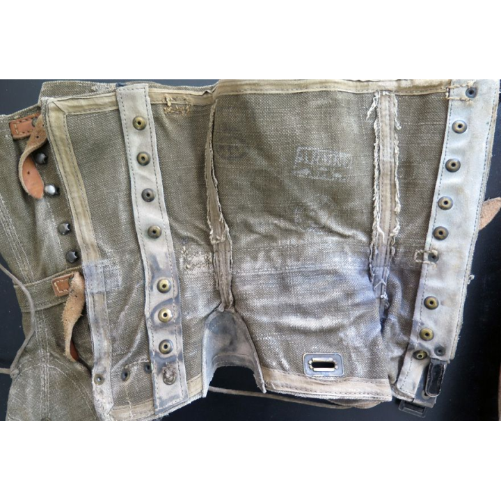Paire de guêtres modèle 51 version troupe de montagne en Algérie