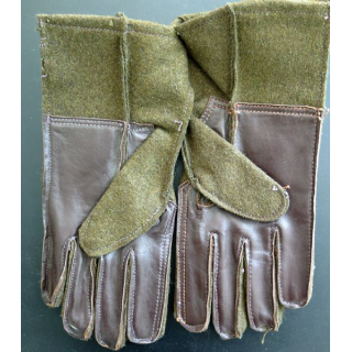 Paire de gants paume cuir Gromer 8 1/2