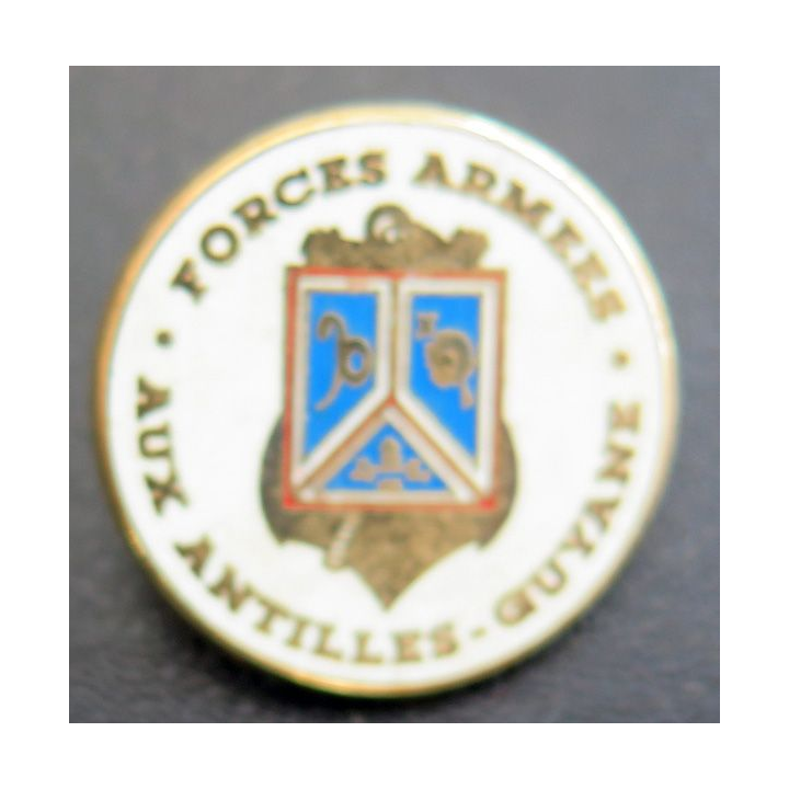 Pin's des Forces Armées aux Antilles Guyane Fêtes des Armées 12 juillet 1992