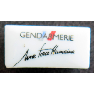Pin's de la gendarmerie nationale Une Force humaine