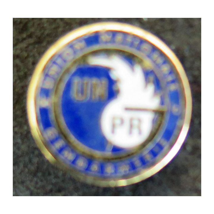 Pin's Union nationale de la Gendarmerie UNPR