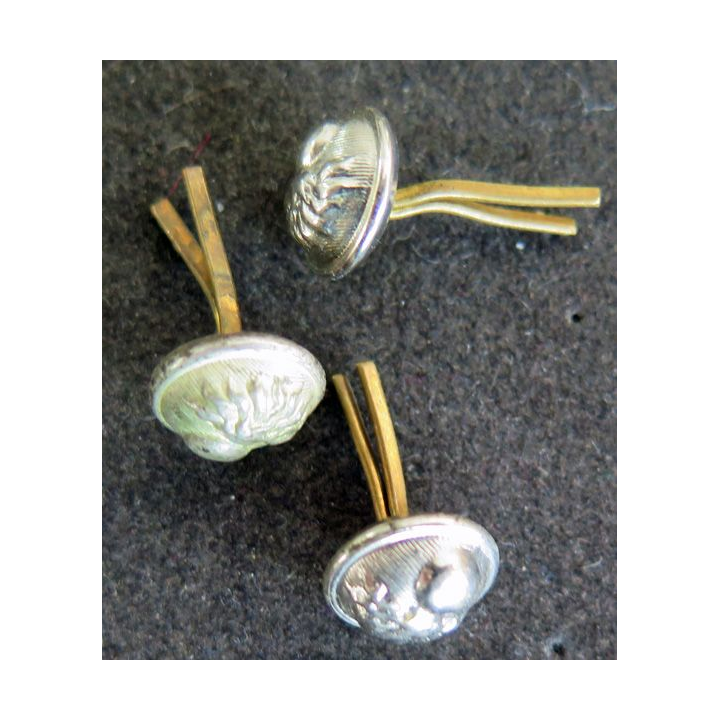 Lot de 3 boutons de gilet de la Gendarmerie