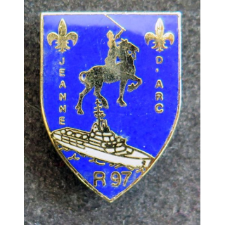 Marine : Ecu Jeanne d'Arc R 97 fabrication ALM