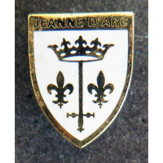 Marine : Pin's Jeanne d'Arc fabrication ALM
