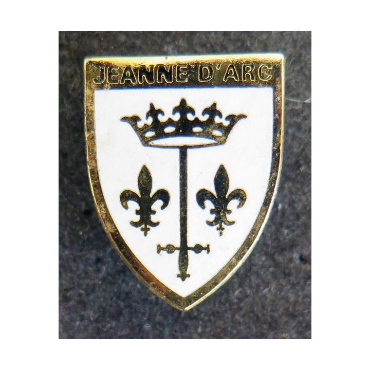 Marine : Pin's Jeanne d'Arc fabrication ALM