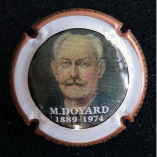 Capsule Muselet de bouteille de champagne DOYARD-MAHE n° 11d contour or