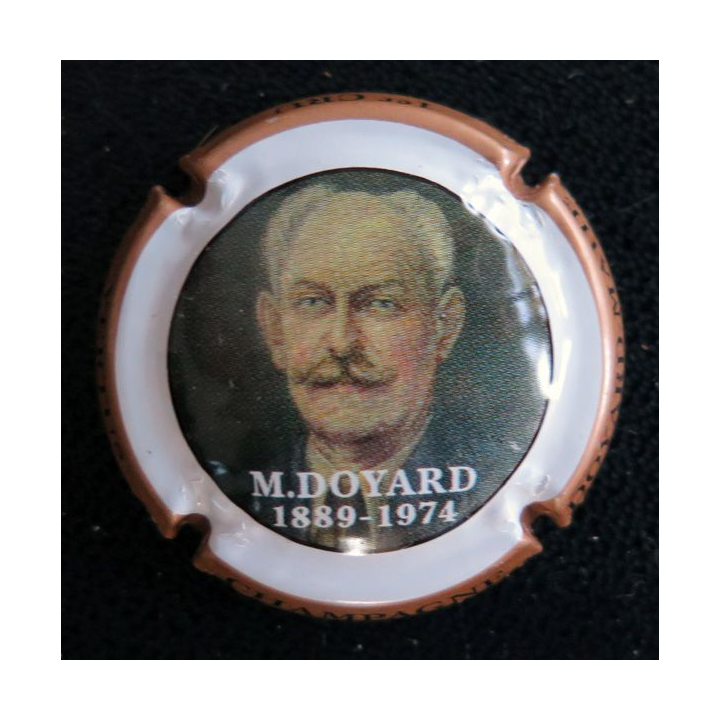 Capsule Muselet de bouteille de champagne DOYARD-MAHE n° 11d contour or