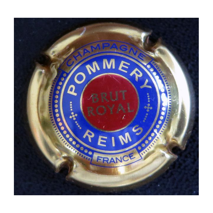 Capsule Muselet de champagne Pommery Brut Royal n° 117