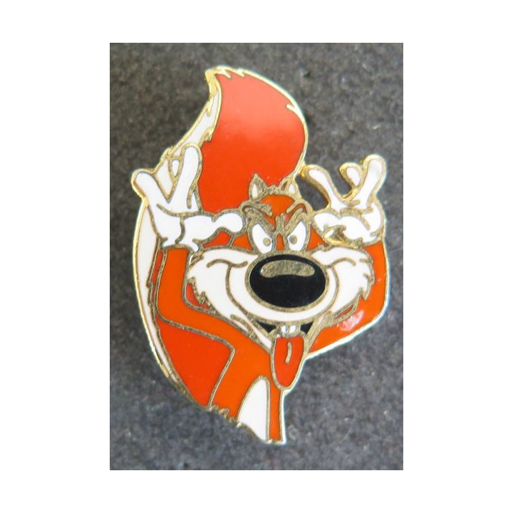 Pin's écureuil fou de Tex Avery en émail de MGM 1988