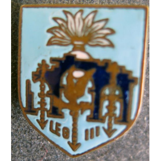 ÉCU de la 10° légion ter de gendarmerie départementale à Constantine de fabrication A.B en émail
