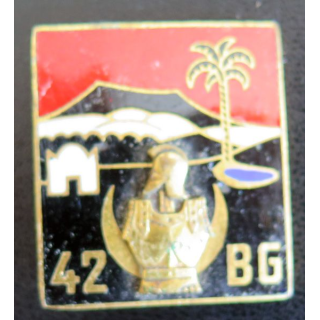 42° BG : 42° Bataillon du génie Drago G. 1696 en émail