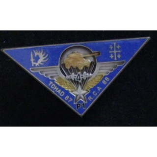 1°RHP : 1°RÉGIMENT DE HUSSARDS PARA 4°ESC TCHAD 87-RCA 88