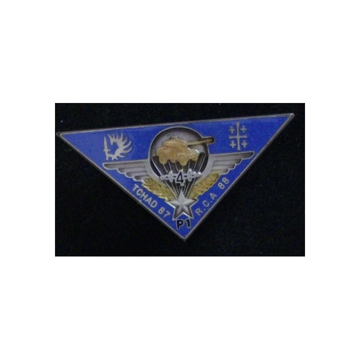 1°RHP : 1°RÉGIMENT DE HUSSARDS PARA 4°ESC TCHAD 87-RCA 88
