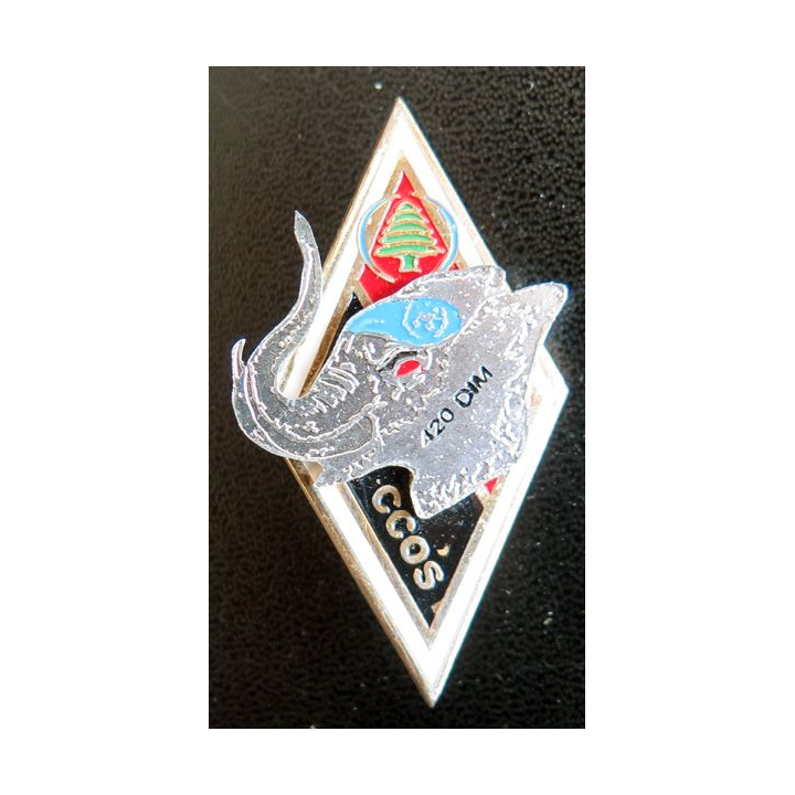 1° RG : CCOS du 1° régiment du génie au Liban 420° DIM n° 07 de fabrication locale