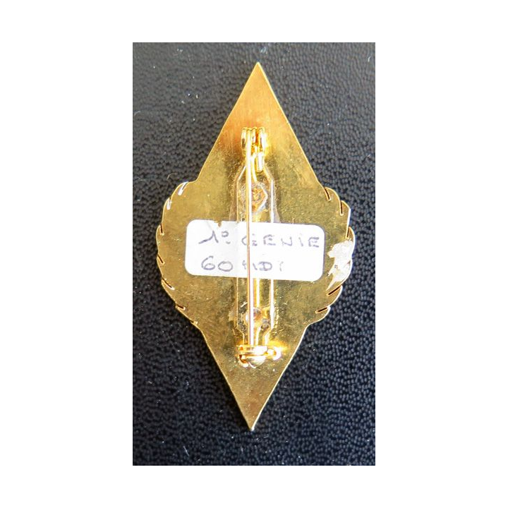 1° RG : 1° Régiment du génie 420° DIM 60° Mandat fabrication locale