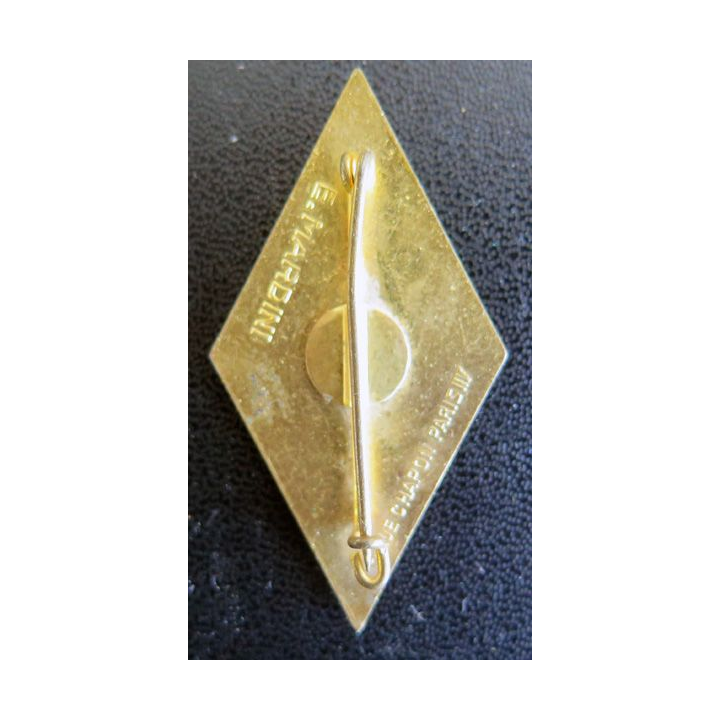 1° RG : 1° régiment du génie de fabrication Mardini en émail