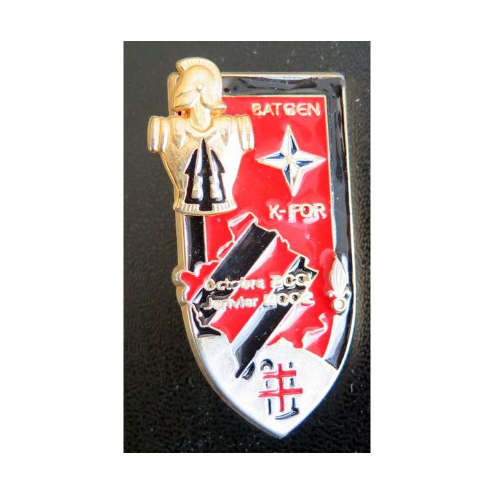 13° RG : 13° Régiment du génie BATGEN KFOR OCT 2001-JANVIER 2002001-JANVIER 2002