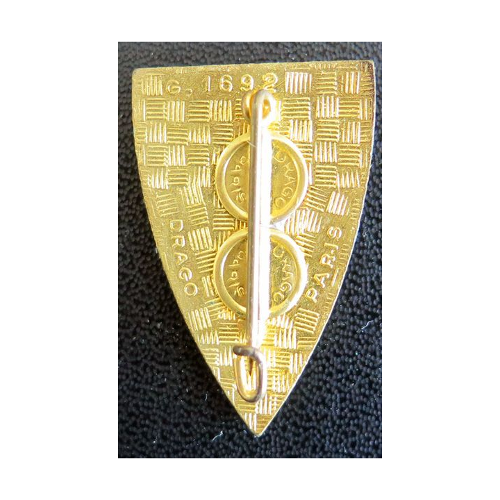 972° CEM : 972° compagnie d'électro-mécaniciens Drago G. 1692 en émail