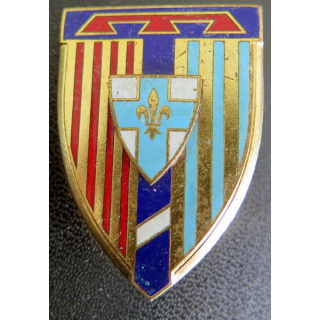 TRANS 9° RM : Commandement Régional des Transmissions 9° Région Militaire Drago G. 2011 émail