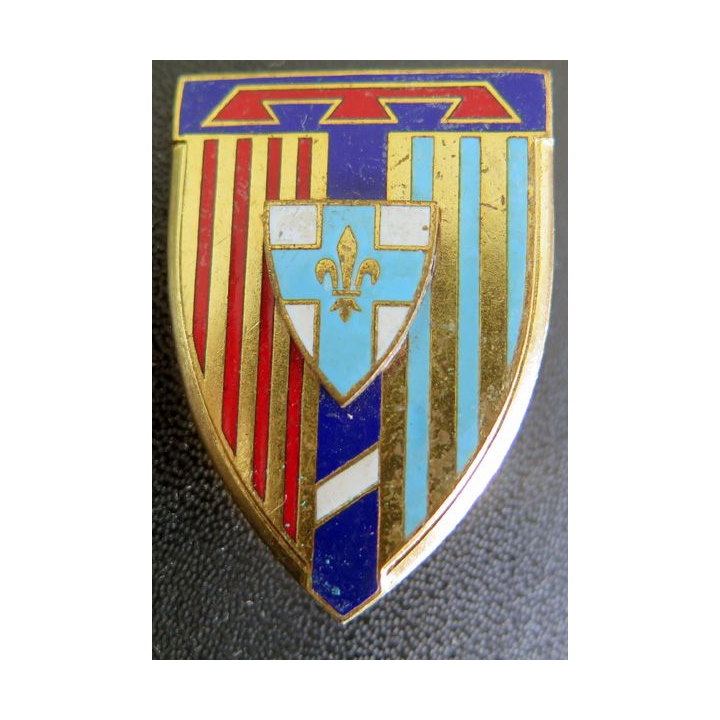 TRANS 9° RM : Commandement Régional des Transmissions 9° Région Militaire Drago G. 2011 émail