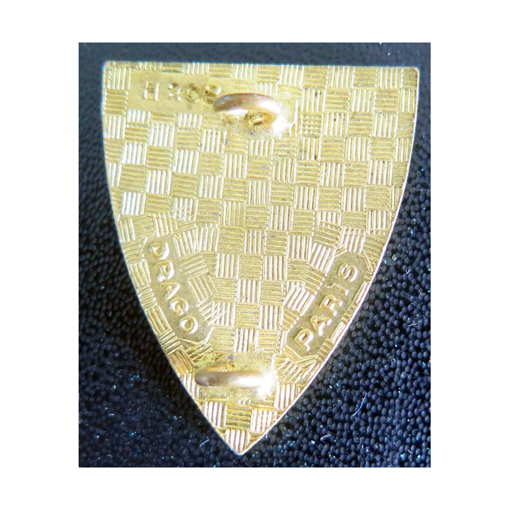 28° RT : insigne du 28° régiment de transmissions de fabrication Drago H. 208 en émail