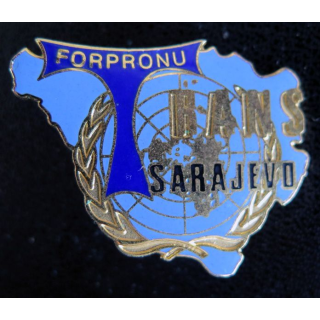 TRANS : Transmissions de la Forpronu à Sarajevo 1° Mandat Destrée 1° tirage