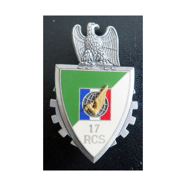 17° RCS : 17° Régiment de Commandement et de Soutien (FAR) de fabrication DELSART G. 3227 en relief