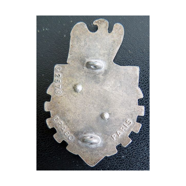 6° RCS : Insigne métallique du 6° régiment de commandement et de soutien de fabrication Drago Paris G. 2579, en relief
