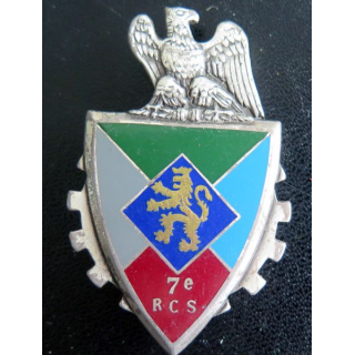 7° RCS : 7° régiment de commandement et de soutien de fabrication DRAGO G. 2567 écu plat