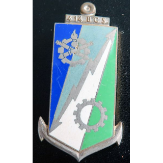 414° BCS : 414° Bataillon de Commandement et Services Arthus Bertrand G. 2306 en émai