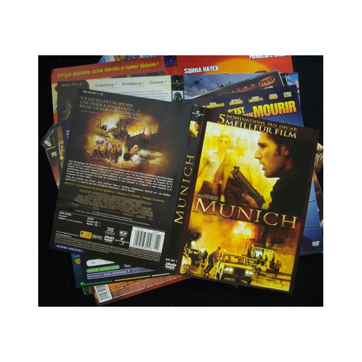 DVD : LOT DE 20 JAQUETTES DE DVD ORIGINALES