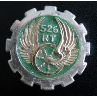 526° RT : 526° Régiment du Train DRAGO NOISIEL H. 614 roue et ailes dorées