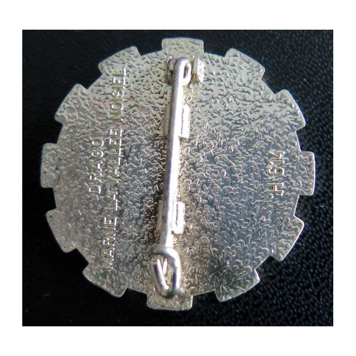 526° RT : 526° Régiment du Train DRAGO NOISIEL H. 614 roue et ailes dorées