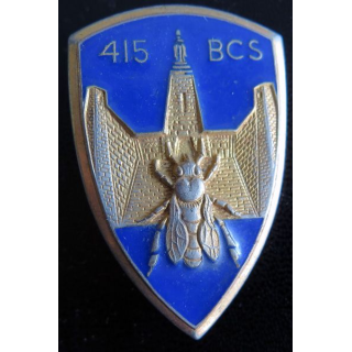 415° BCS : 415° Bataillon de Commandement et Services de fabrication A.B Paris G. 2279