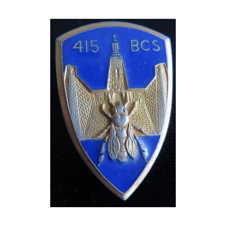415° BCS : 415° Bataillon de Commandement et Services de fabrication A.B Paris G. 2279
