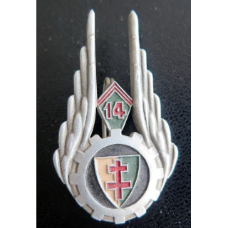14° CDT : 14° cie divisionaire du train Augis Lyon aluminium peint (L 119)